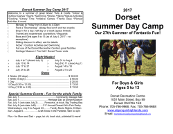 Dorset Summer Day Camp - Township of Algonquin Highlands