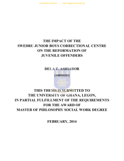 Dela T. Ashiabor_Impact of the Swedru Junior Boys