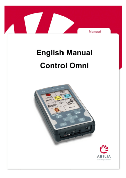 English Manual Control Omni