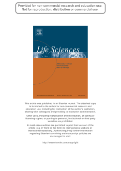 This article was published in an Elsevier journal. The attached copy