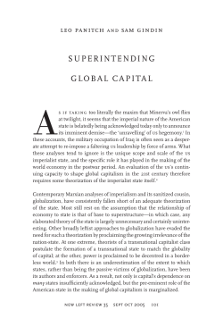 Superintending Global Capital
