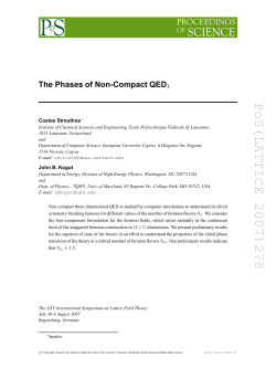 PoS(LATTICE 2007)278