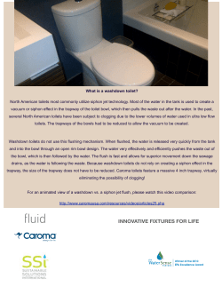 FAQ - What is a washdown toilet? - Sustainable Solutions International