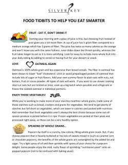 Nutrition Newsletter