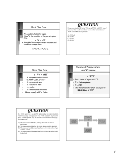 Gases II - ChemConnections