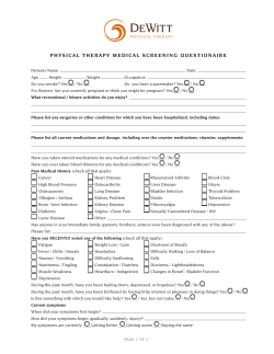 DeWitt Physical Therapy