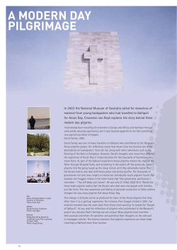 A modern day pilgrimage - National Museum of Australia