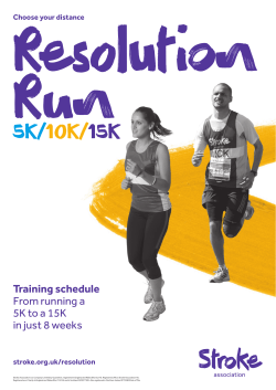 5K/10K/15K - Stroke Association