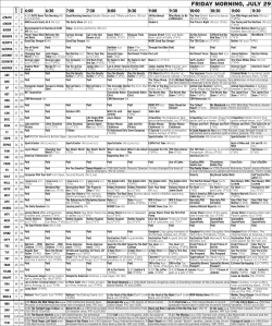 friday morning, july 29