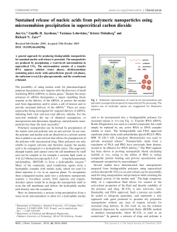 J. Ge, G. B. Jacobson, T. Lobovkina, K
