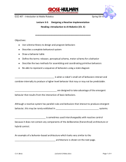 Lecture 3-2 Notes - Rose