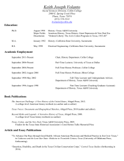 Keith Joseph Volanto - UT Dallas dox Repository :: The University of