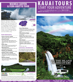 kauai tours - Robert`s Hawaii shuttle