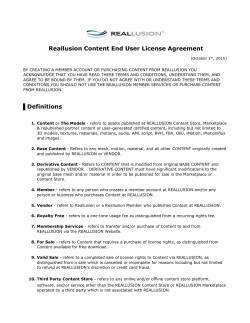 Reallusion Software EULA