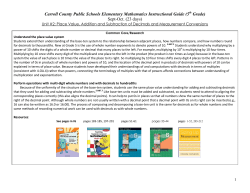Instructional - Carroll County Public Schools