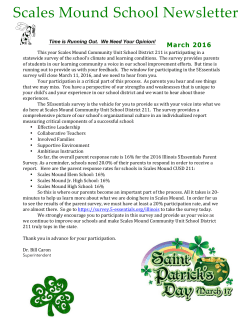 Scales Mound School Newsletter - Scales Mound Community Unit