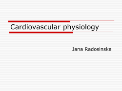 Cardiovascular physiology