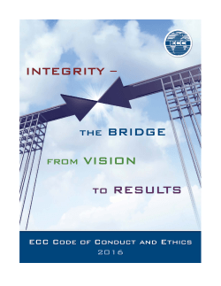 ECC Code of Conduct
