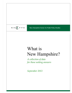 Full Report - New Hampshire Center for Public Policy Studies