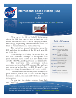 International Space Station (ISS)