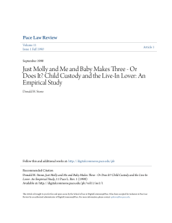 Just Molly and Me and Baby Makes Three