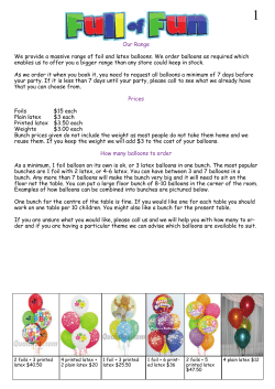 Our Range We provide a massive range of foil and latex balloons