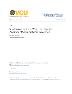 The Cognitive Accuracy of Social Network Perception