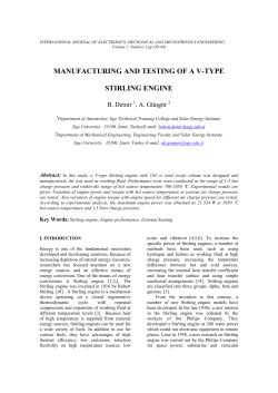 MANUFACTURING AND TESTING OF A V