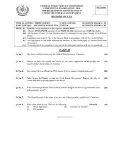 History of the U.S.A.