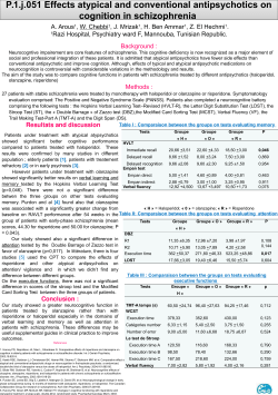 P.1.j.051 Effects atypical and conventional antipsychotics on