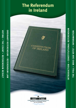 The Referendum in Ireland