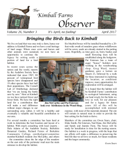 Observer - Kimball Farms