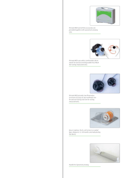 Handle for Spirometry testing Easy to replace, the