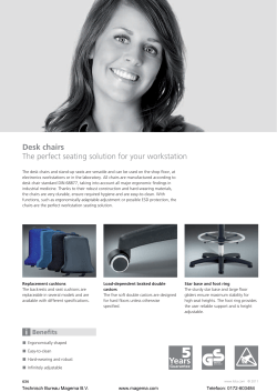 Desk chairs The perfect seating solution for your