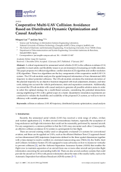 Cooperative Multi-UAV Collision Avoidance Based on Distributed