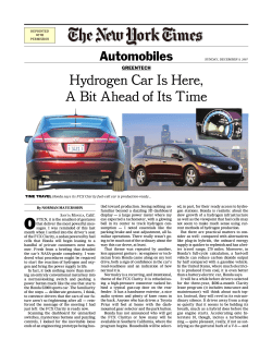 New York Times - Honda Automobiles