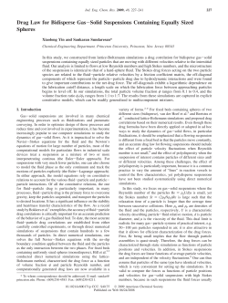 Drag Law for Bidisperse Gas&minus;Solid Suspensions