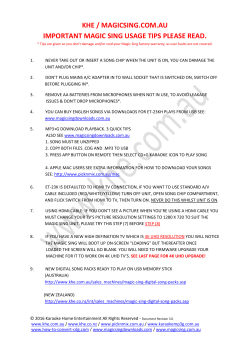 How to connect and user guide for Magic Sing ET-23KH
