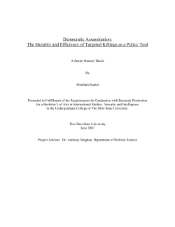 Democratic Assassination - The Ohio State University