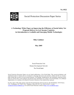 A Technology White Paper on Improving the Efficiency of Social