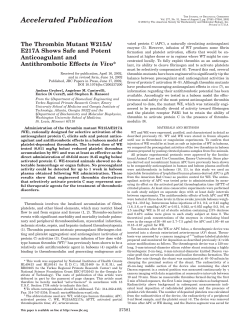 Accelerated Publication - Edward A. Doisy Department of