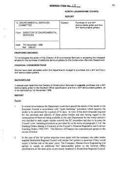 AGEN5A ITEM No..dd.- Report In normal circumstances the