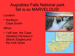 Augrabies Falls National park fall is so MARVELOUS!