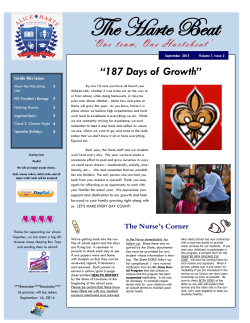 The Harte Beat - Alice M. Harte Charter School