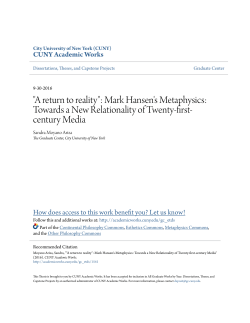 Towards a New Relationality of Twenty-first-century Media