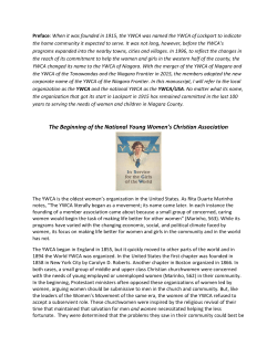 here - YWCA of the Niagara Frontier