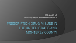 Scope of the Problem - Community Hospital of the Monterey Peninsula