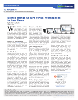 Boxtop Brings Secure Virtual Workspaces to Law