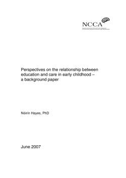 Perspectives on the relationship between education and