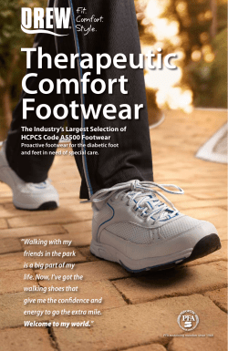 Therapeutic Comfort Footwear